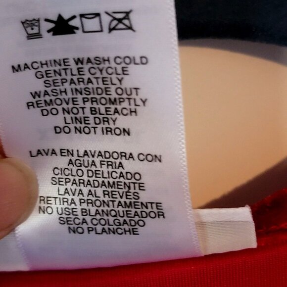 Girls Red & White Long Sleeve Christmas Dress W/ Faux Fur Trim Sequin Top Bow Ac - Picture 11 of 13